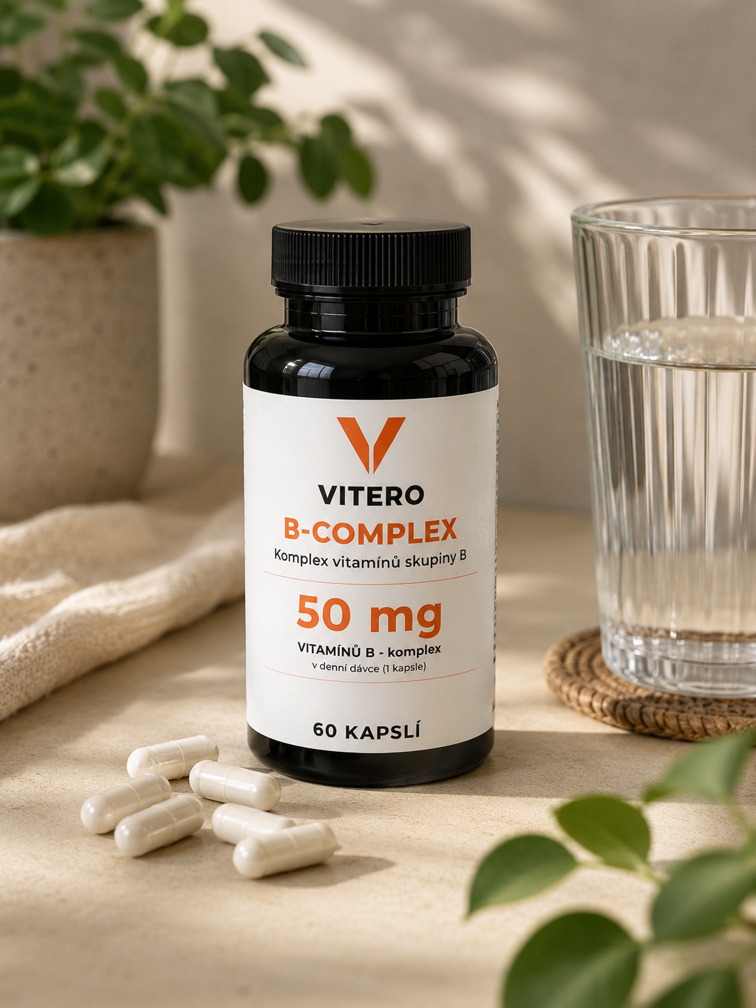 Vitamin B-KOMPLEX     Energie a nervový systém